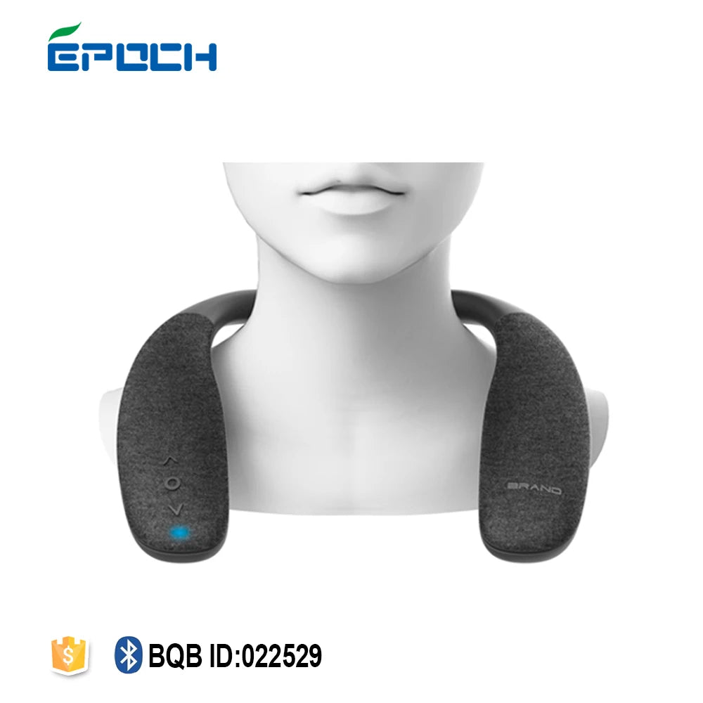 Wireless Neckband Speaker Wearable Surround Sound Bluetooth Neck Speaker With Microphone for TV Gaming