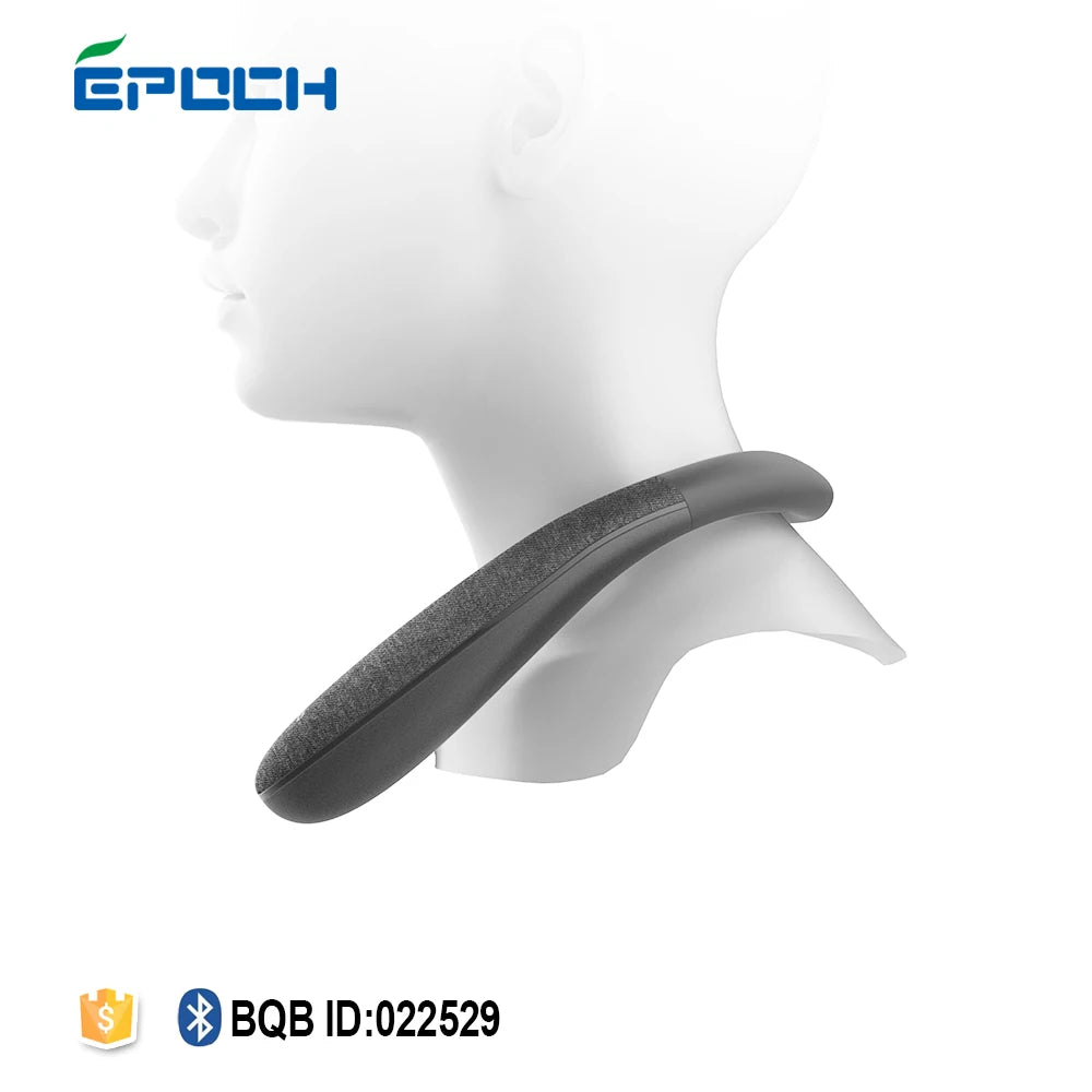 Wireless Neckband Speaker Wearable Surround Sound Bluetooth Neck Speaker With Microphone for TV Gaming