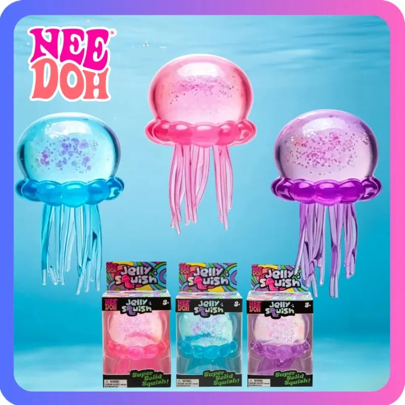 Fidget Squishy Educational Toy, Stress Relief Gift for Adults Kids, Soft Anti-Anxiety Sensory Toy
