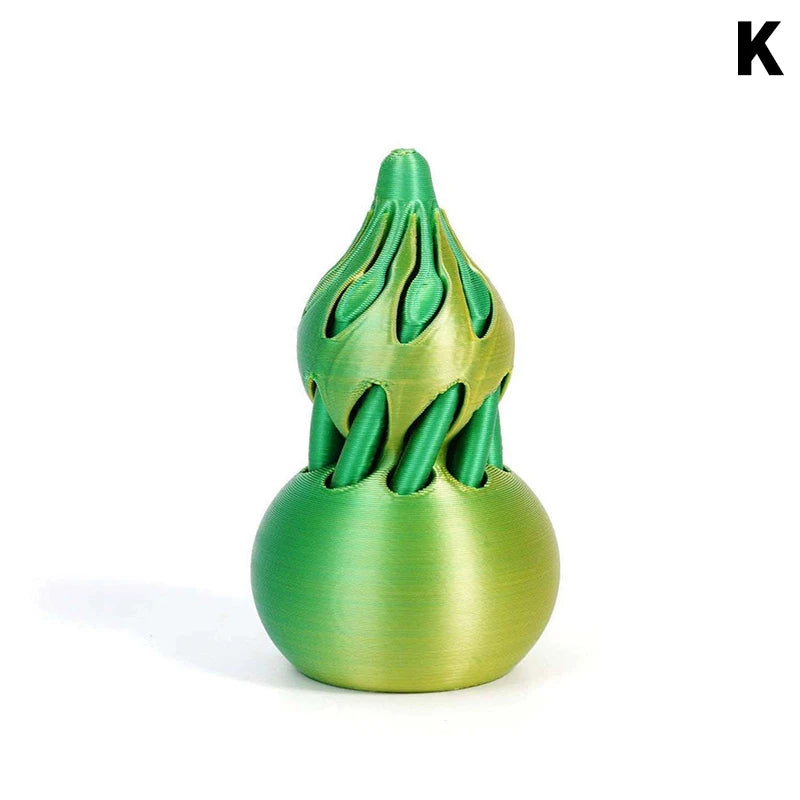 1 Piece Spiral Cone Decompression Toy 3D Printed Pyramid Impossible Pass-through Sculpture Square Pillar Helix Screw Fidget Toys