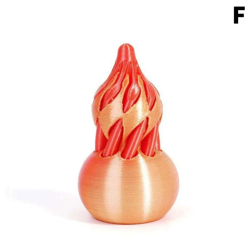 1 Piece Spiral Cone Decompression Toy 3D Printed Pyramid Impossible Pass-through Sculpture Square Pillar Helix Screw Fidget Toys