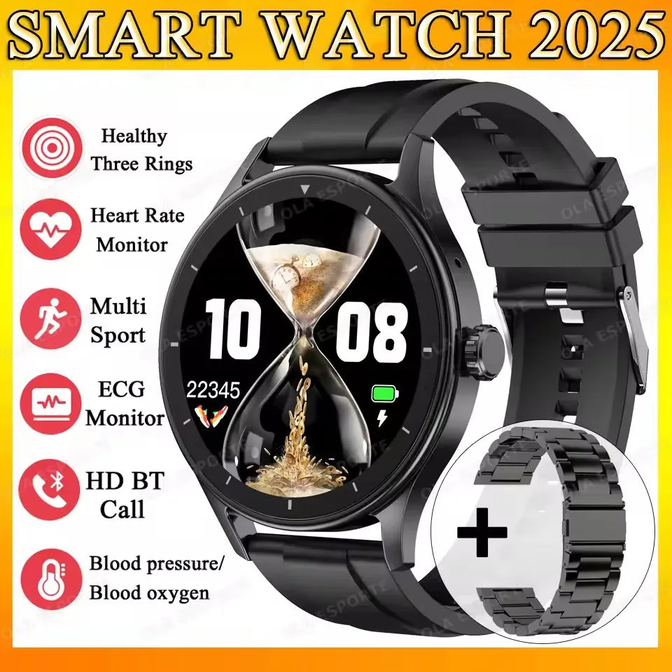 2026 Smart Watch Women Men Ladies Gift Sport Fitness Men Watches Heart Rate Monitor Waterproof Smartwatch For Android IOS