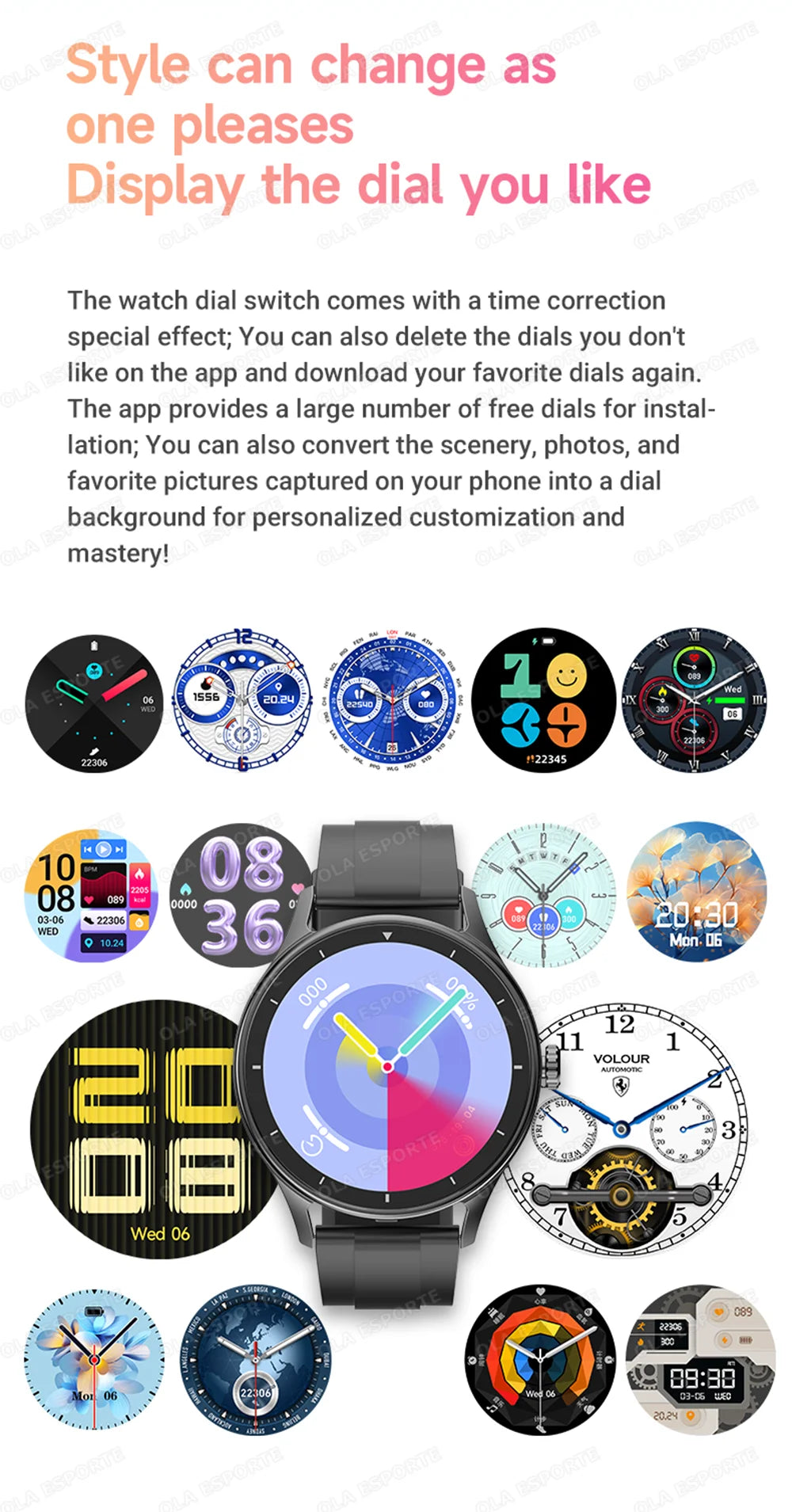 2026 Smart Watch Women Men Ladies Gift Sport Fitness Men Watches Heart Rate Monitor Waterproof Smartwatch For Android IOS