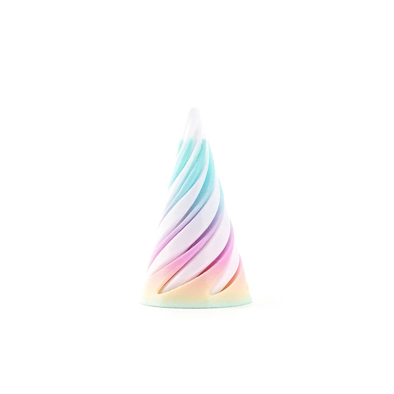1 Piece Spiral Cone Decompression Toy 3D Printed Pyramid Impossible Pass-through Sculpture Square Pillar Helix Screw Fidget Toys