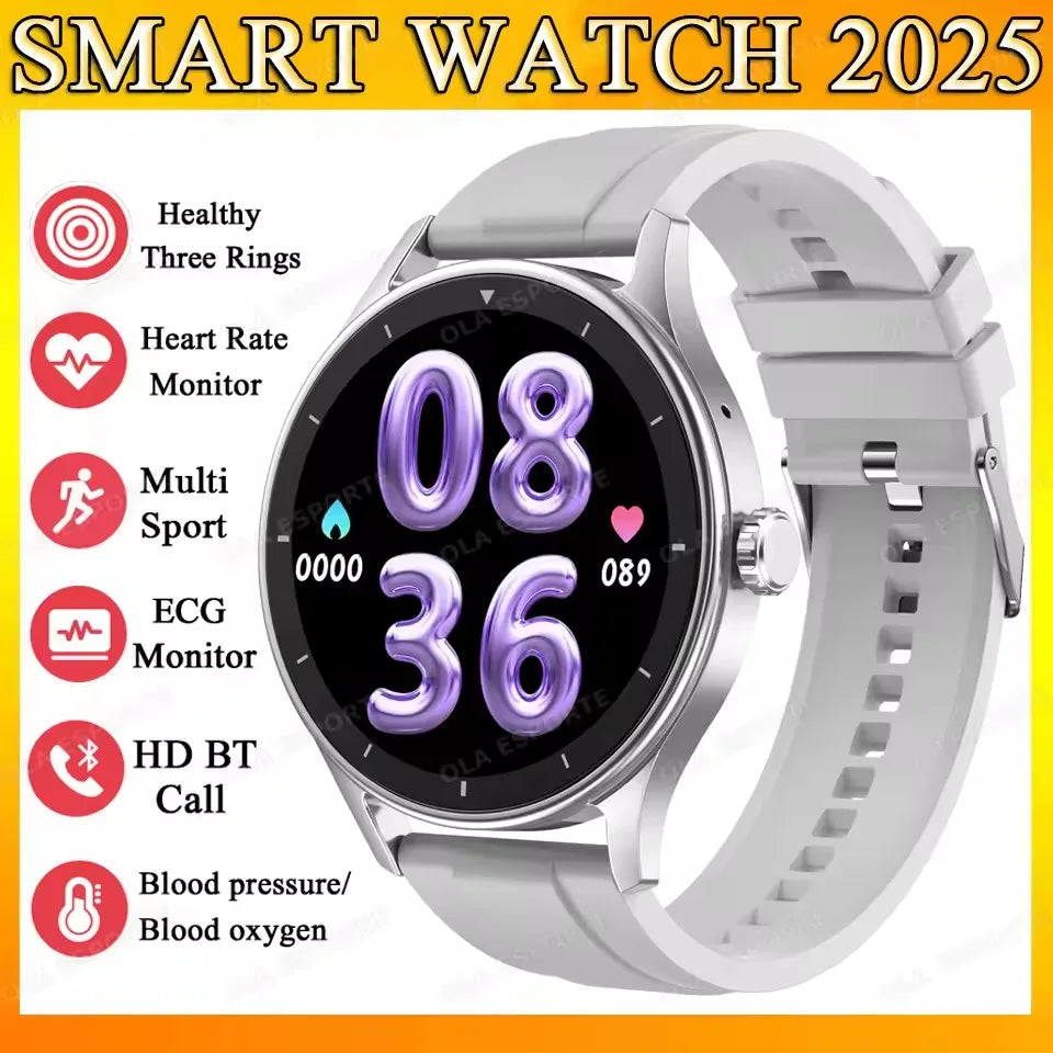 2026 Smart Watch Women Men Ladies Gift Sport Fitness Men Watches Heart Rate Monitor Waterproof Smartwatch For Android IOS
