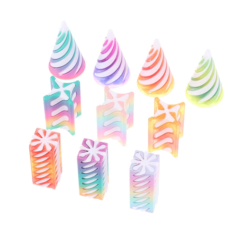1 Piece Spiral Cone Decompression Toy 3D Printed Pyramid Impossible Pass-through Sculpture Square Pillar Helix Screw Fidget Toys